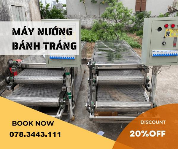 Máy nướng bánh tráng, bánh đa