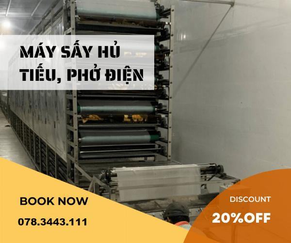 Máy sấy hủ tiếu, phở điện