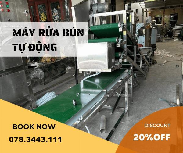 Máy rửa bún tự động